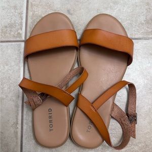 TORRID Double Band Gladiator Sandal